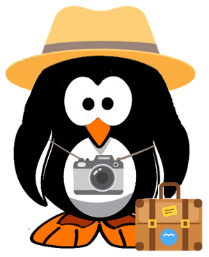 Pingouin du CESMA, logo de la plongée loisir